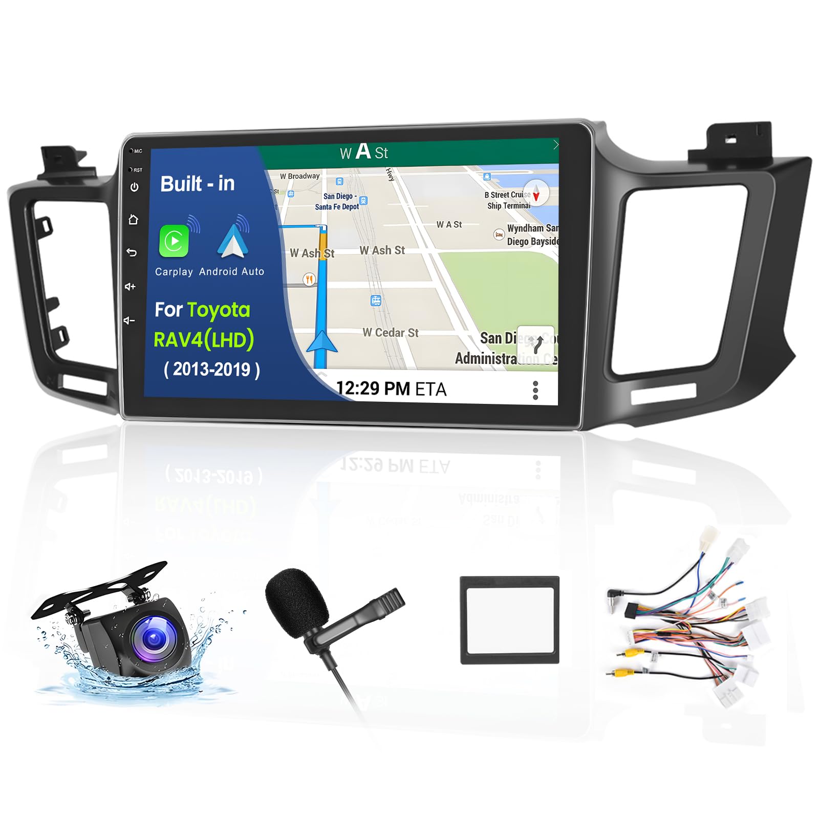 Autoradio Android 15 Pour Nissan NV200 2009-2018 – Snapdragon 8 Core, 4+64Go, écran 9 Pouces IPS, CarPlay/Android Auto Sans Fil, GPS, WiFi, DSP - 8