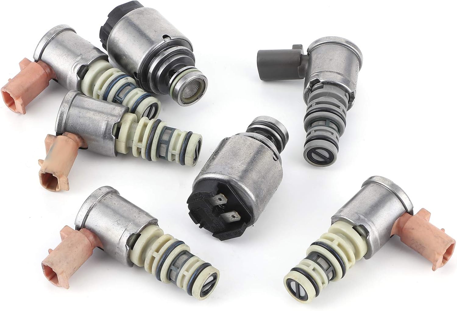 8683167 29533074 29533075 29536833 Transmission Solenoid, 7pcs Shift Solenoid Kit Transmission for GM 1999‑2005
