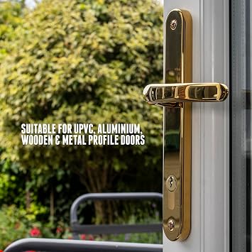 TSS Polished Brass High Security TS007 1 Star Euro Cylinder Lock, British Standard, Insurance Approved Barrel Lock and Key Sets. Supplied with 3 Keys. UPVC Door Locks. Brass (45mm x 55mm (100mm Total)