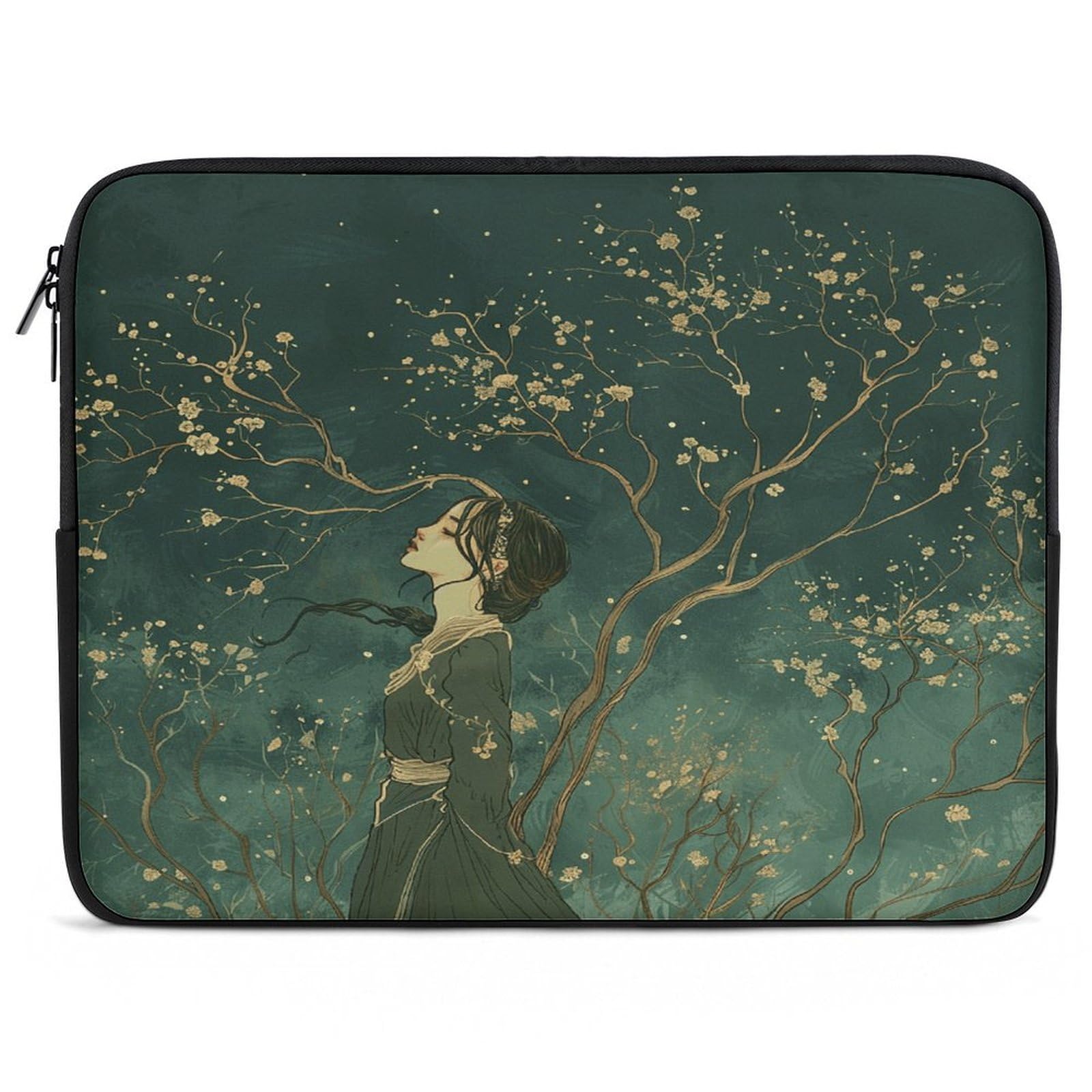 Funda para portátil de 17 pulgadas impermeable con protección acolchada contra golpes 8