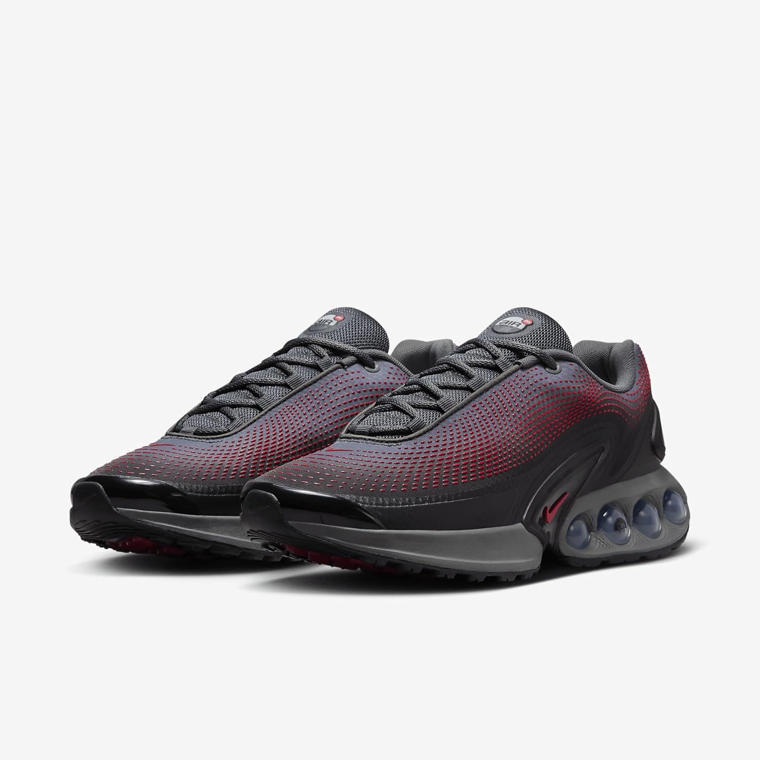 Nike Air Max DN Shoes (HM0708-002, Black/Iron Grey/University Red) Size 13 - Image 5