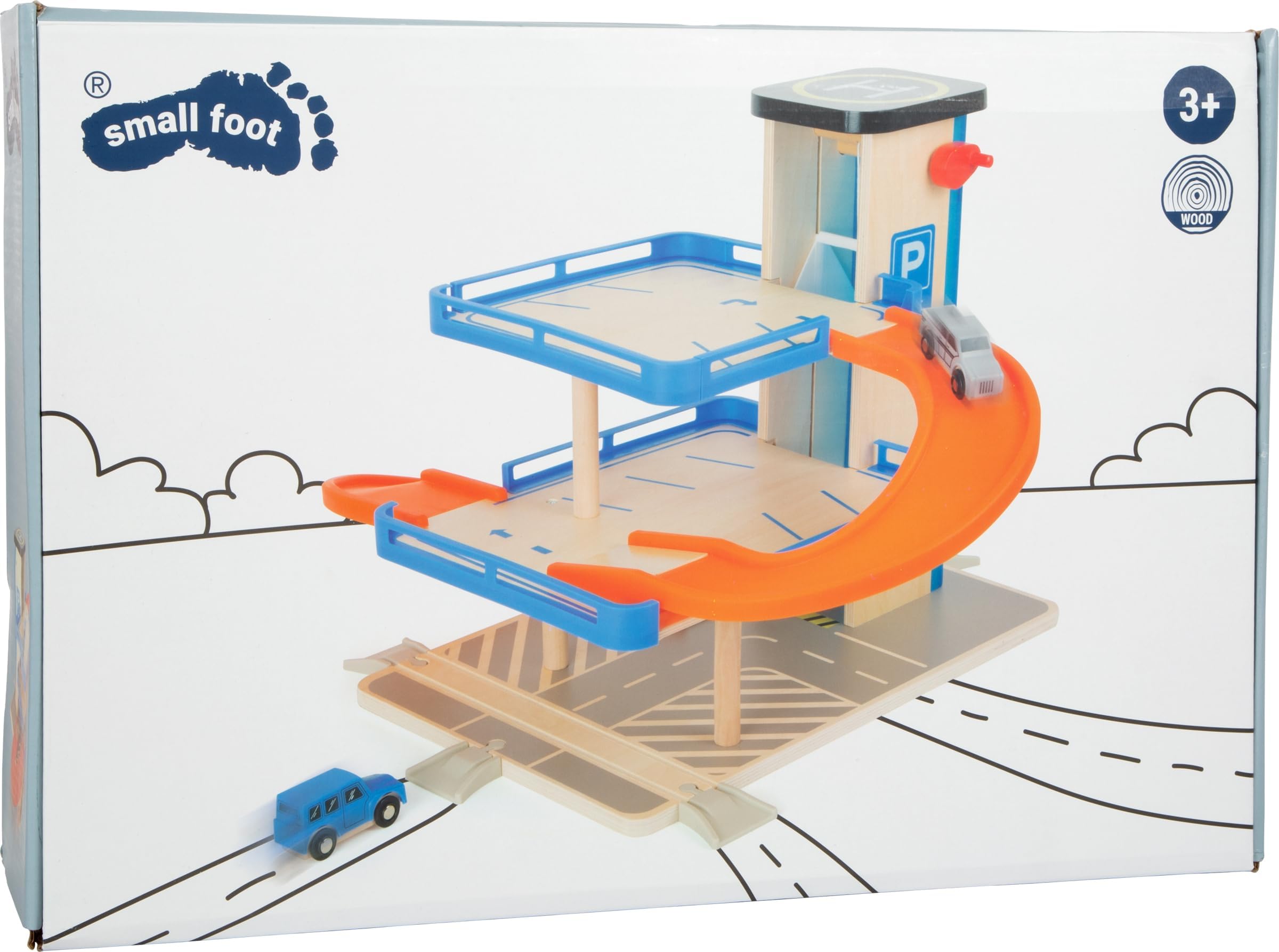 Houten garage & werkplaats Tender Leaf Toys
