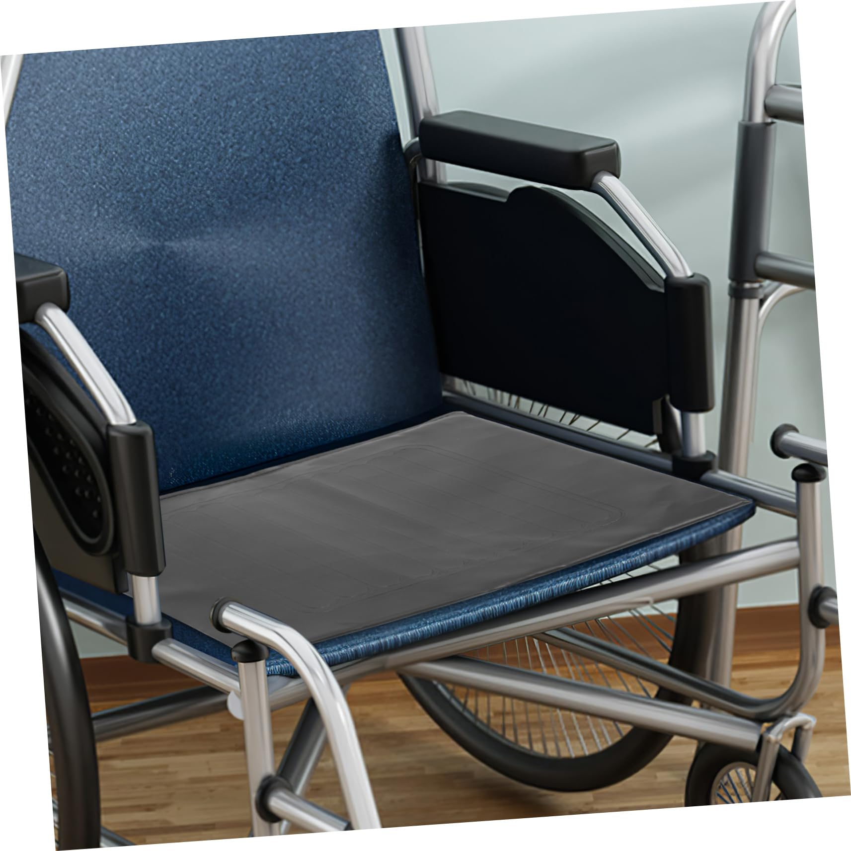 COLLBATH Cojín De Asiento Para Almohadilla Ergonómica Antiescaras Material Resistente Al Desgaste Fácil De Instalar y Limpiar Adecuado Para Sillas De Ruedas Estándar