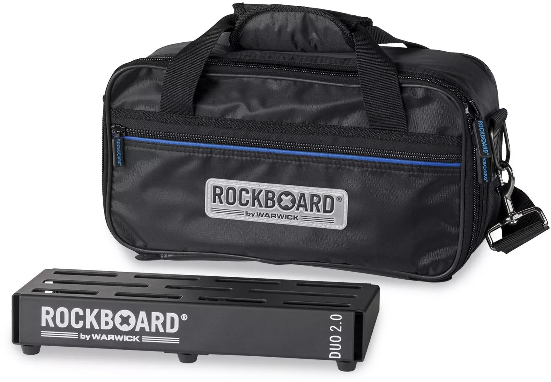 Rockboard DUO 2.0 with Gigbag - Pedaliera per chitarra
