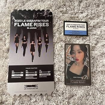 ルセラフィム ユンジン 2025 台北 入場特典 ZONE トレカ ルセラフィム カズハ 2025 台北 入場特典 ZONE トレカ - メルカリ