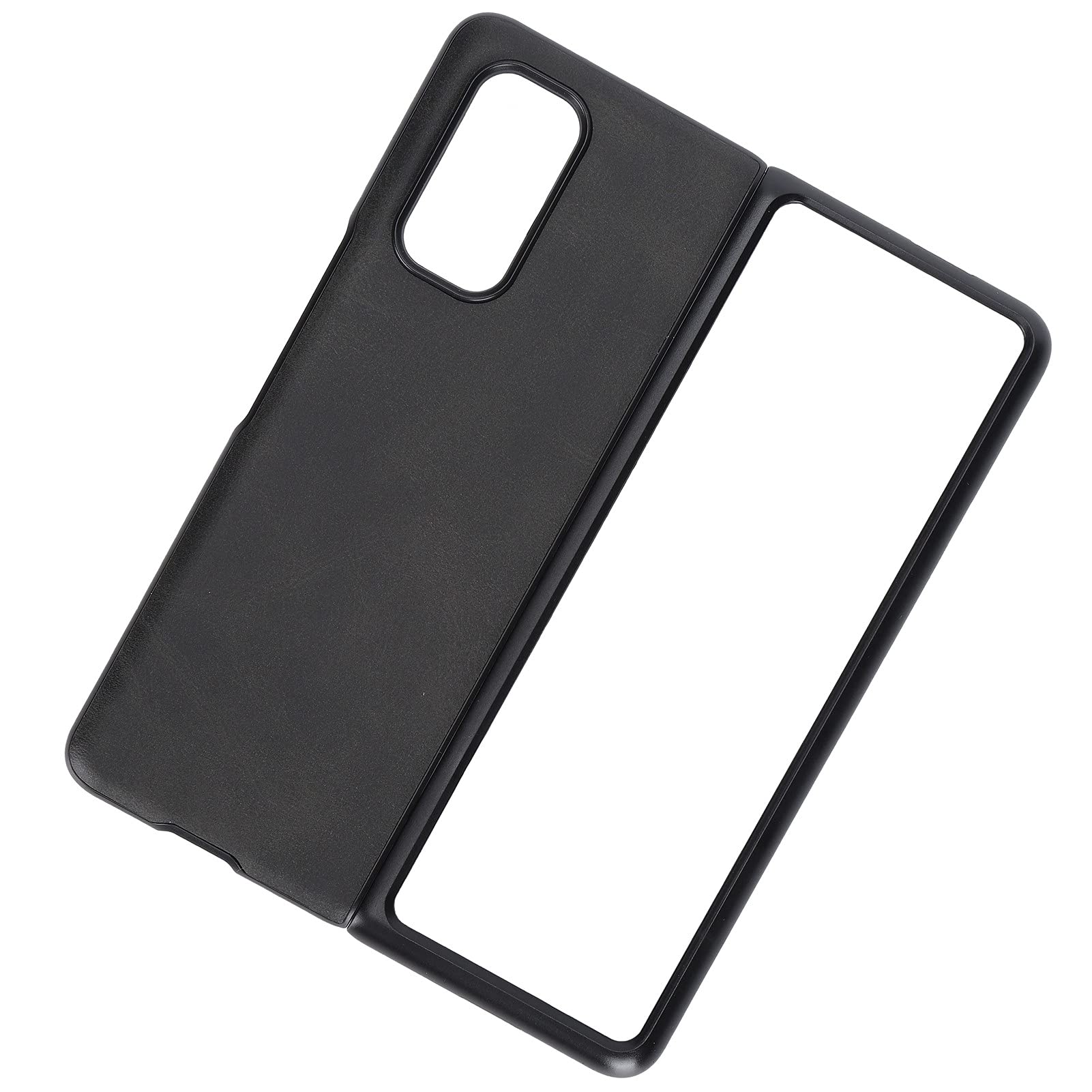 SIXRUN Leather Smartphone Case for MIX FOLD, ABS (BLACK)