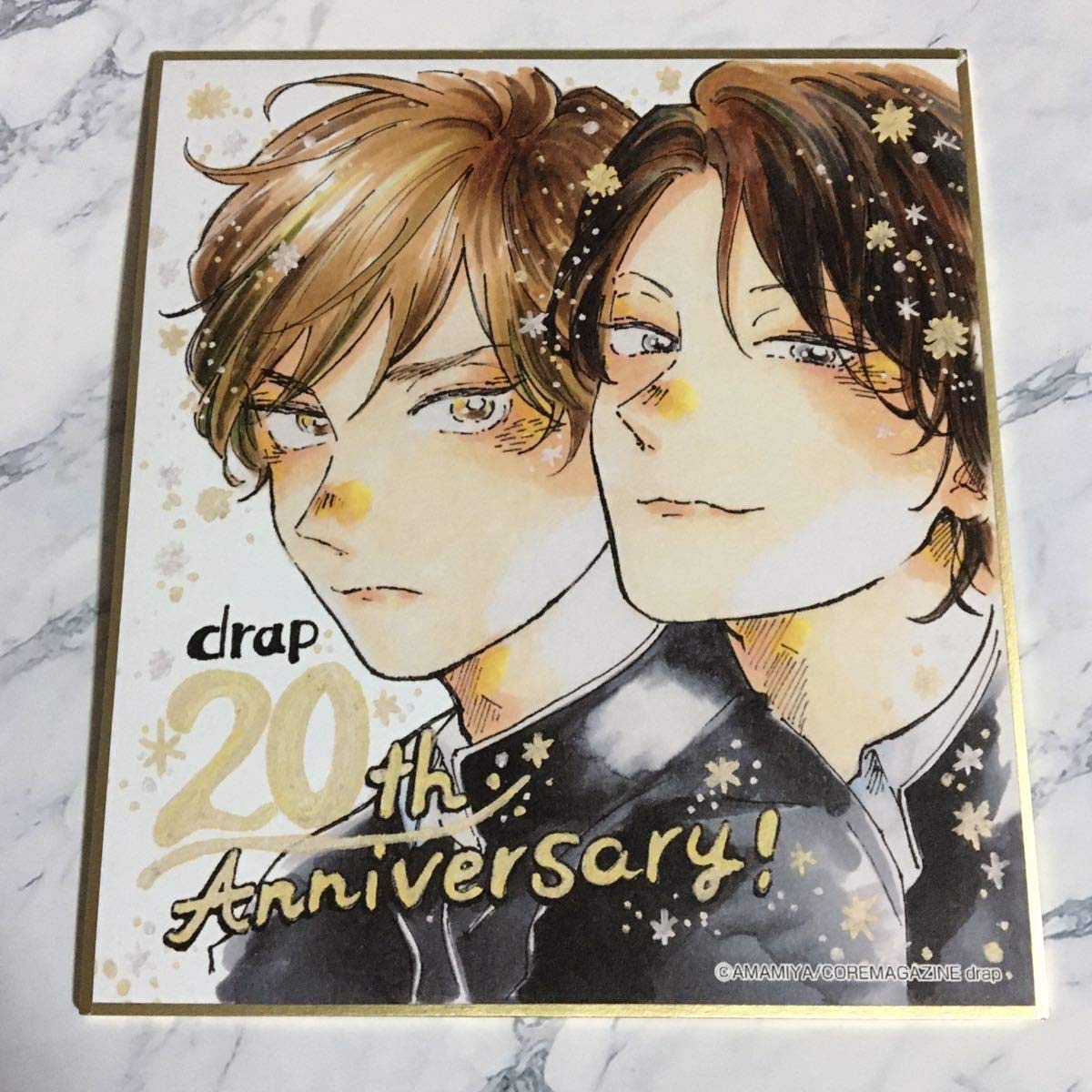 Amazon.co.jp: ミニ色紙 drap展 アマミヤ BL : 文房具・オフィス用品