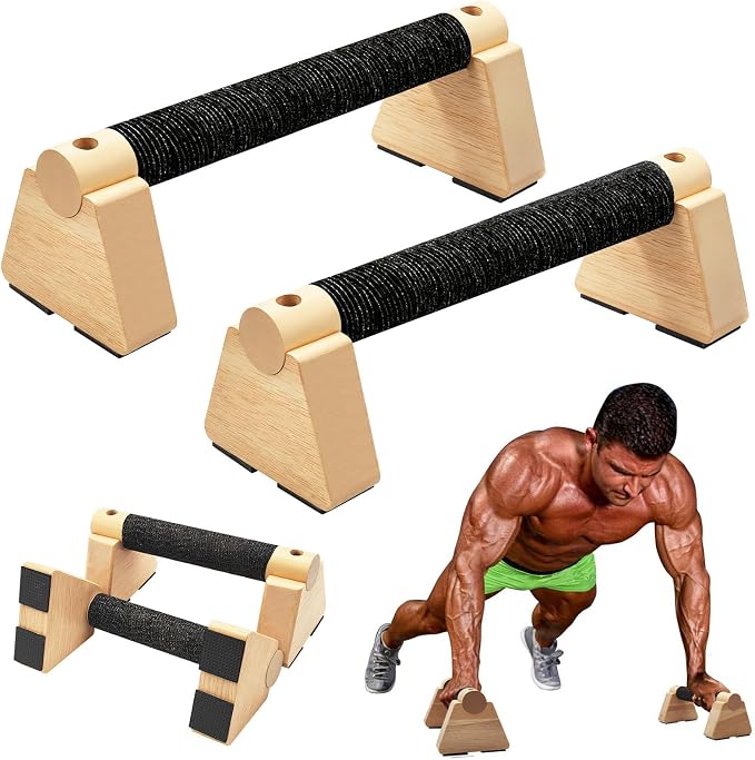 Wooden Parallettes for Handstand Training
