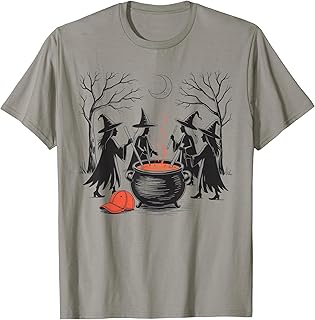 Spooky Witch Halloween Anti Trump Feminist Women Rights T-Shirt