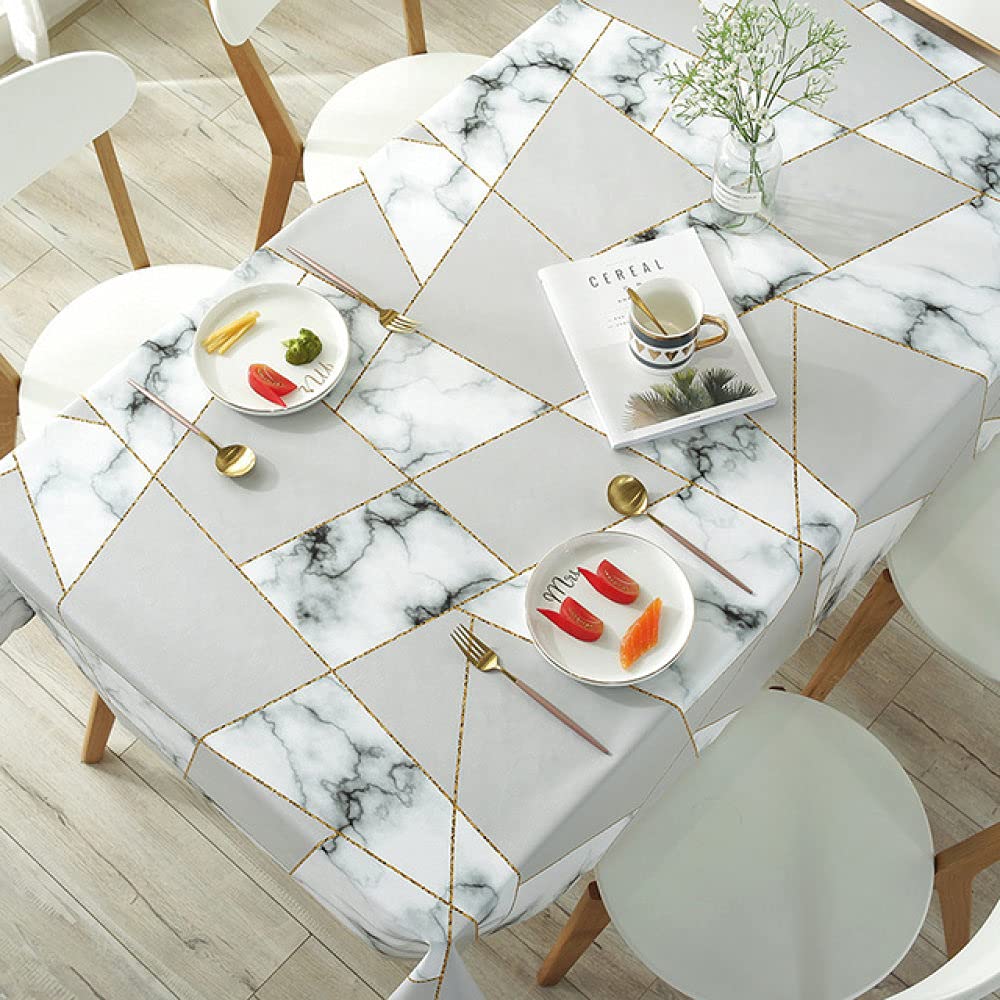 Housse de table imperméable en plastique pour effacer les taches