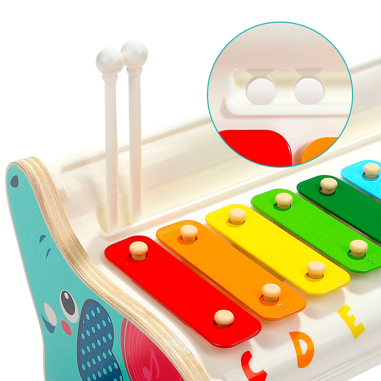 Amazon | Top Bright ドレミファゾウさんのカラフルトイ鉄琴