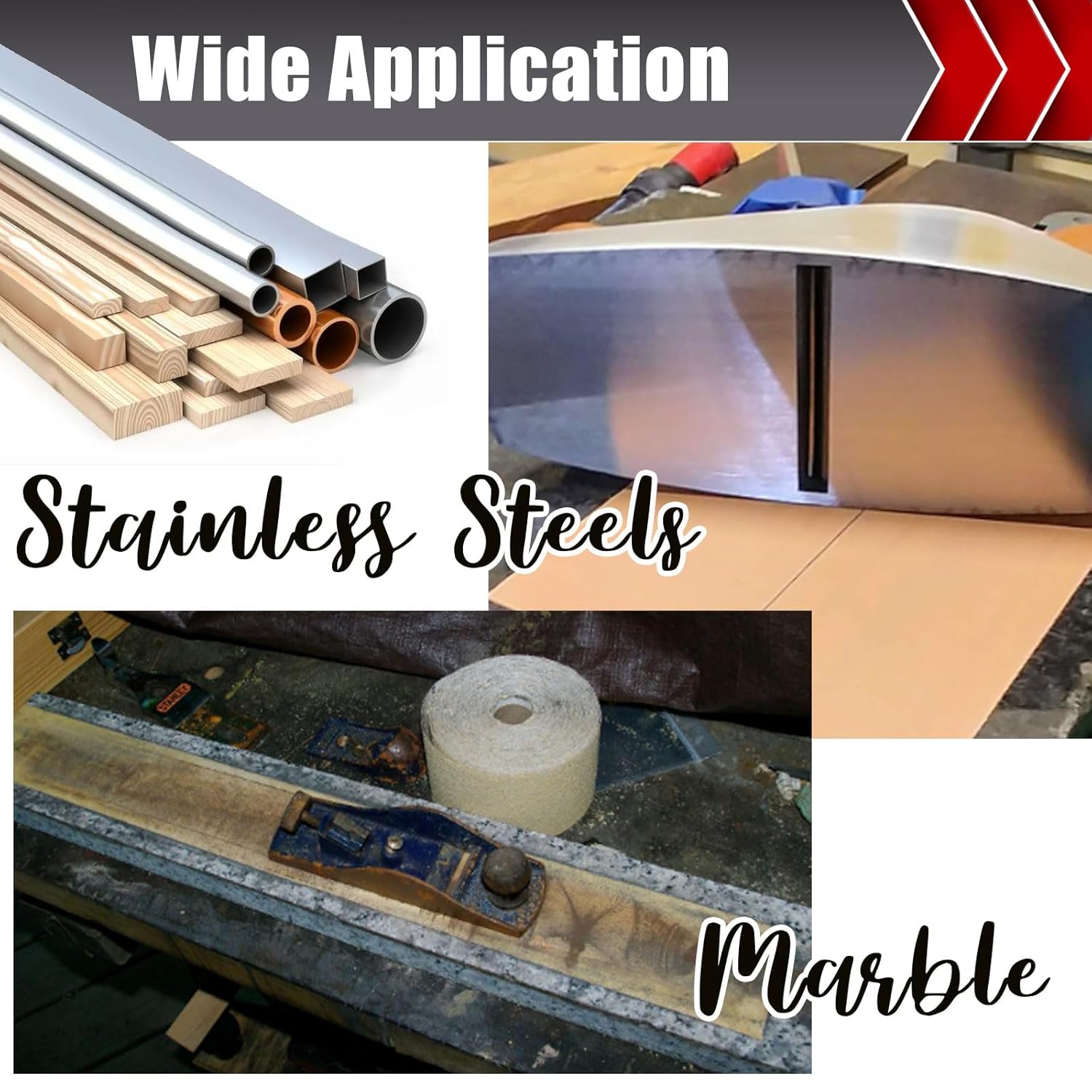 220 Grit PSA Longboard Sandpaper, 20-Yard Long Continuous Roll 2-3/4" Wide Self-Adhesive Sanding Paper for Auto Body Woodworking Metalworking - Image 7