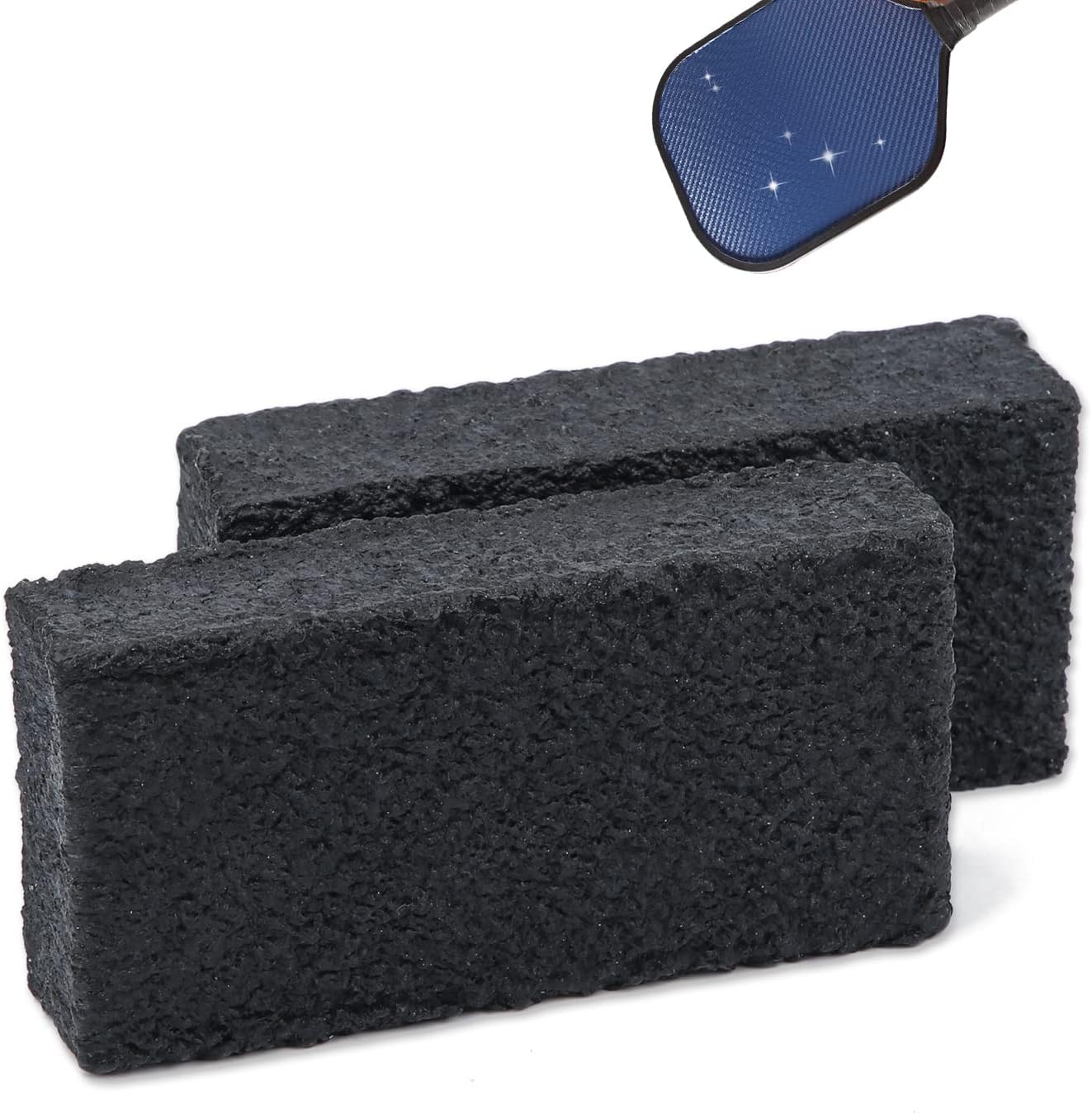 2pcs Paddle Eraser for Pickleball, Dust Remover for Pickleball Carbon
