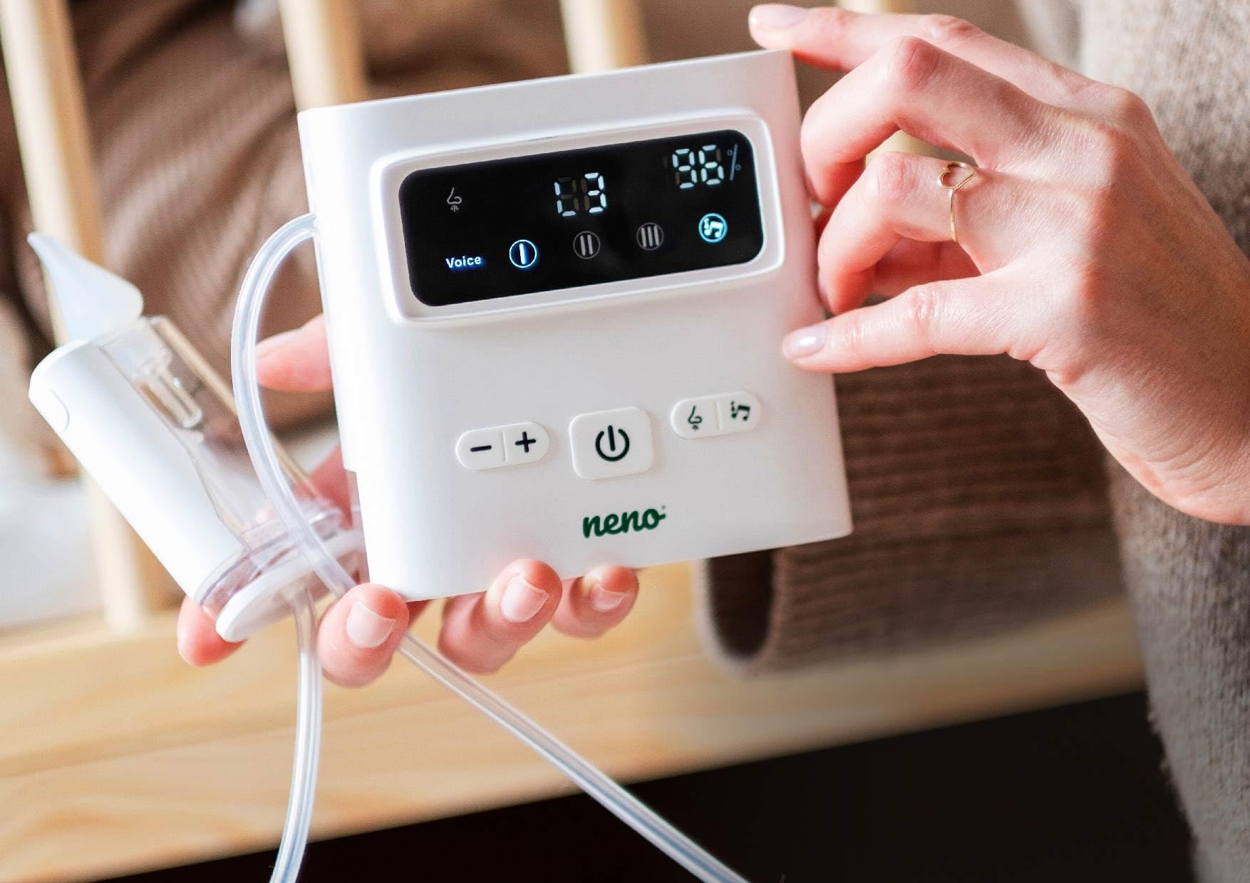 Elektrischer Nasensauger für Babys & Kinder, 60 kPa – Neno Grasso