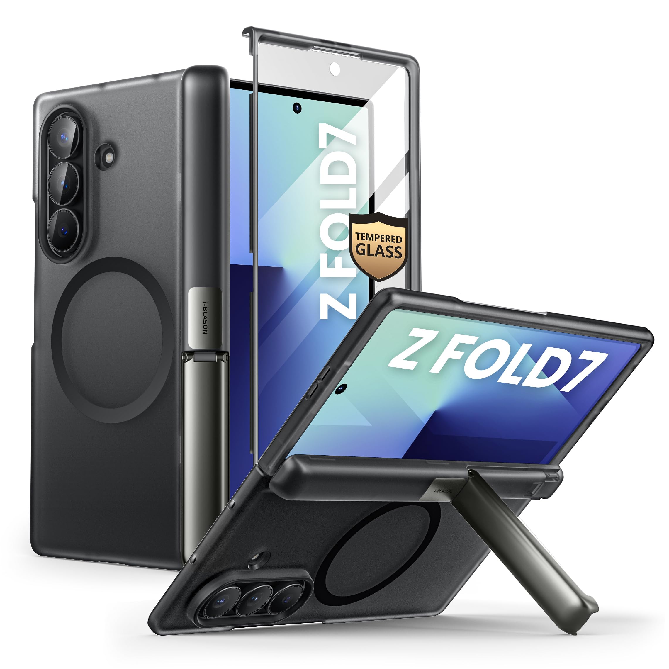 Samsung Galaxy Z Fold 7 512GB 本体＋ケース他 Amazon.com: i-Blason for Samsung Galaxy Z Fold 7 Case [9H+