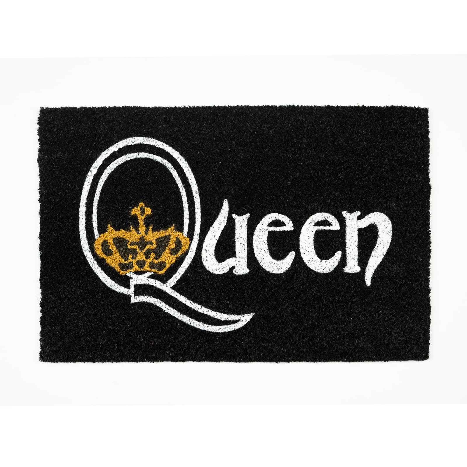 Grupo Erik Door Mat - Queen Merchandise Band | 15.7 x 23.6 in - 40 x 60 cm Coconut Coir, Waterproof, Non Slip Door Mats Indoor & Outdoor | Queen Gifts Band