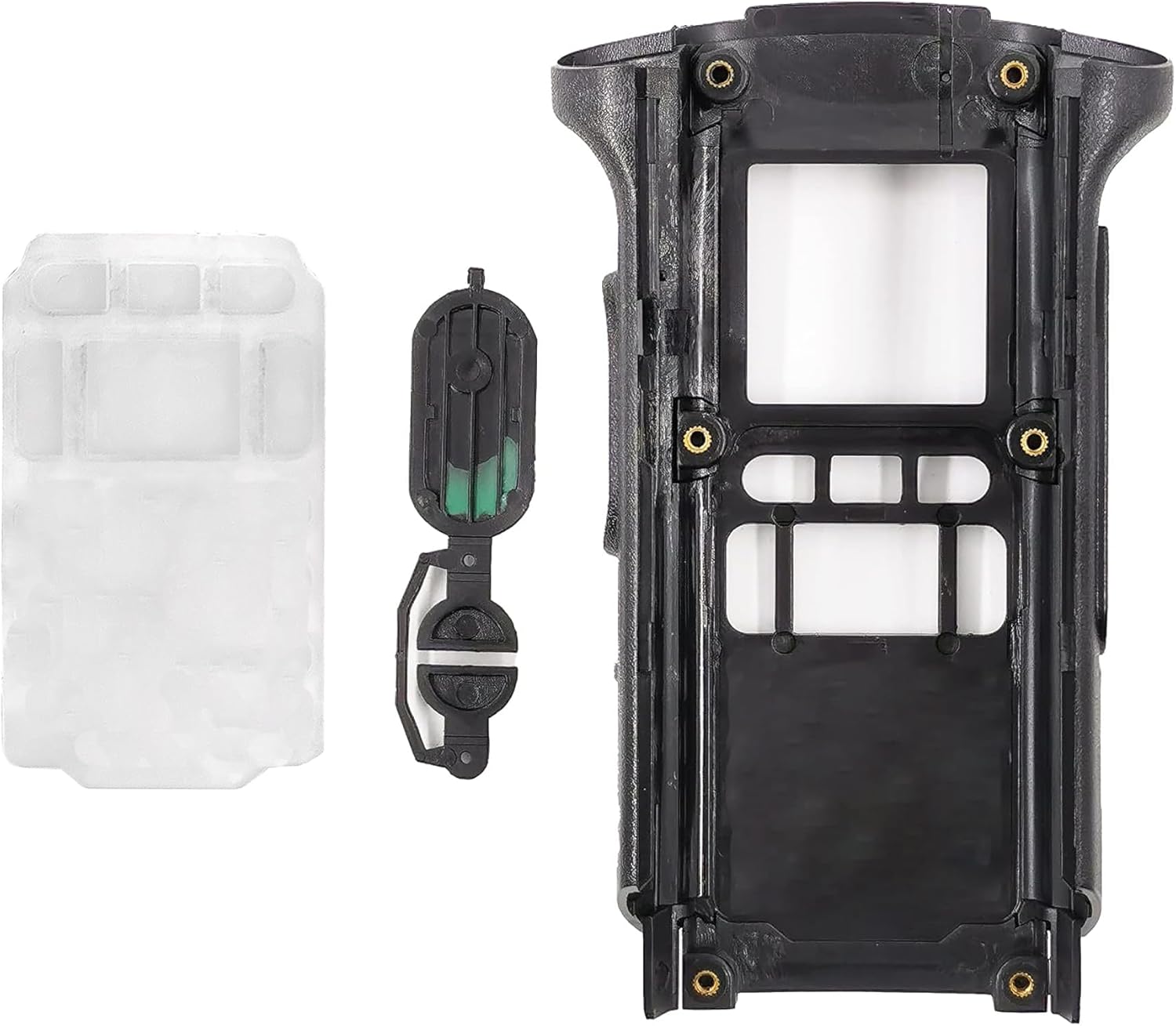 Black Repair Housing Case for APX6000 APX8000 M2 M2.5 Limited-Keypad Radio with Rubber Keypad