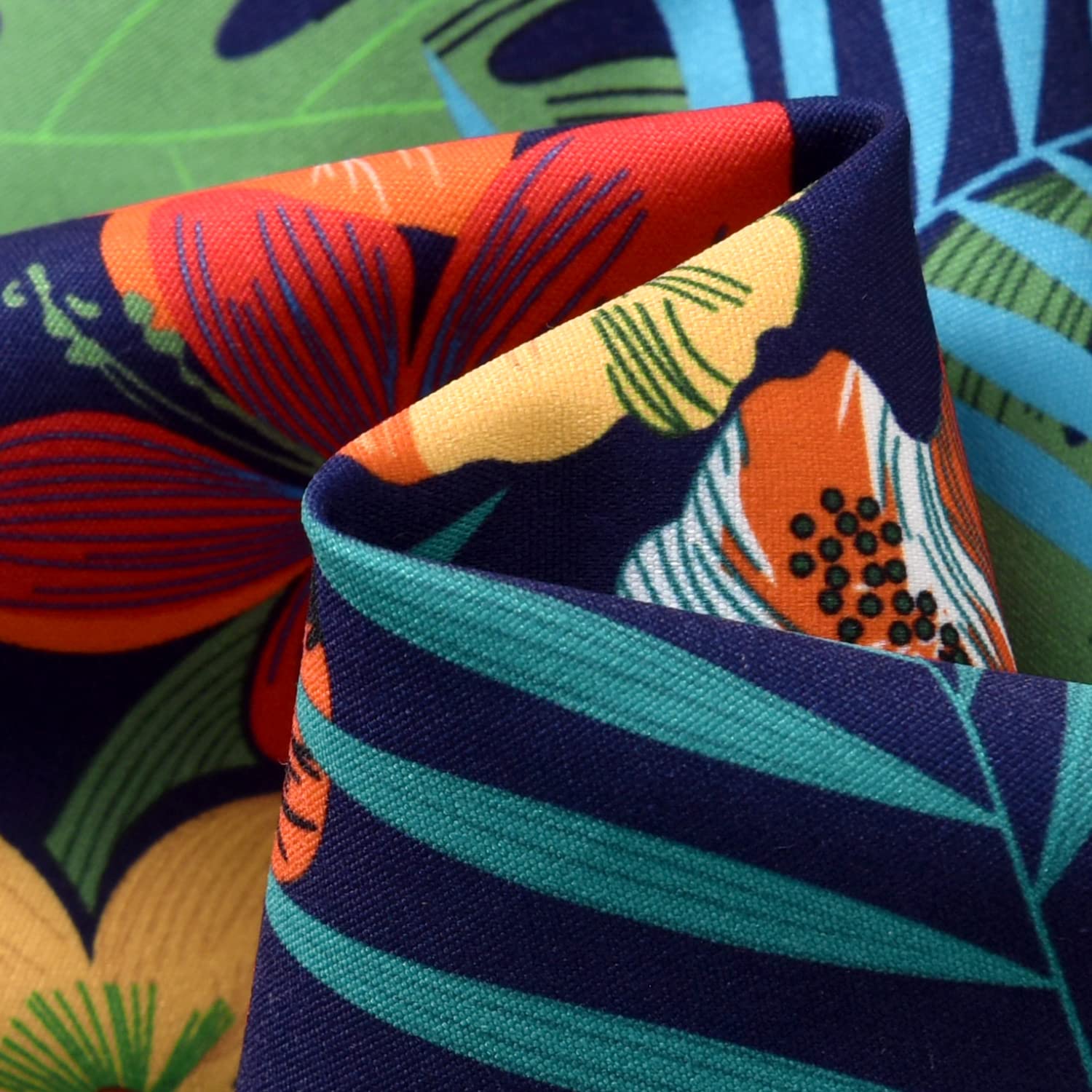 HINTINA Conjunto de pantalones cortos hawaianos de manga corta para bebé con estampado floral y hojas