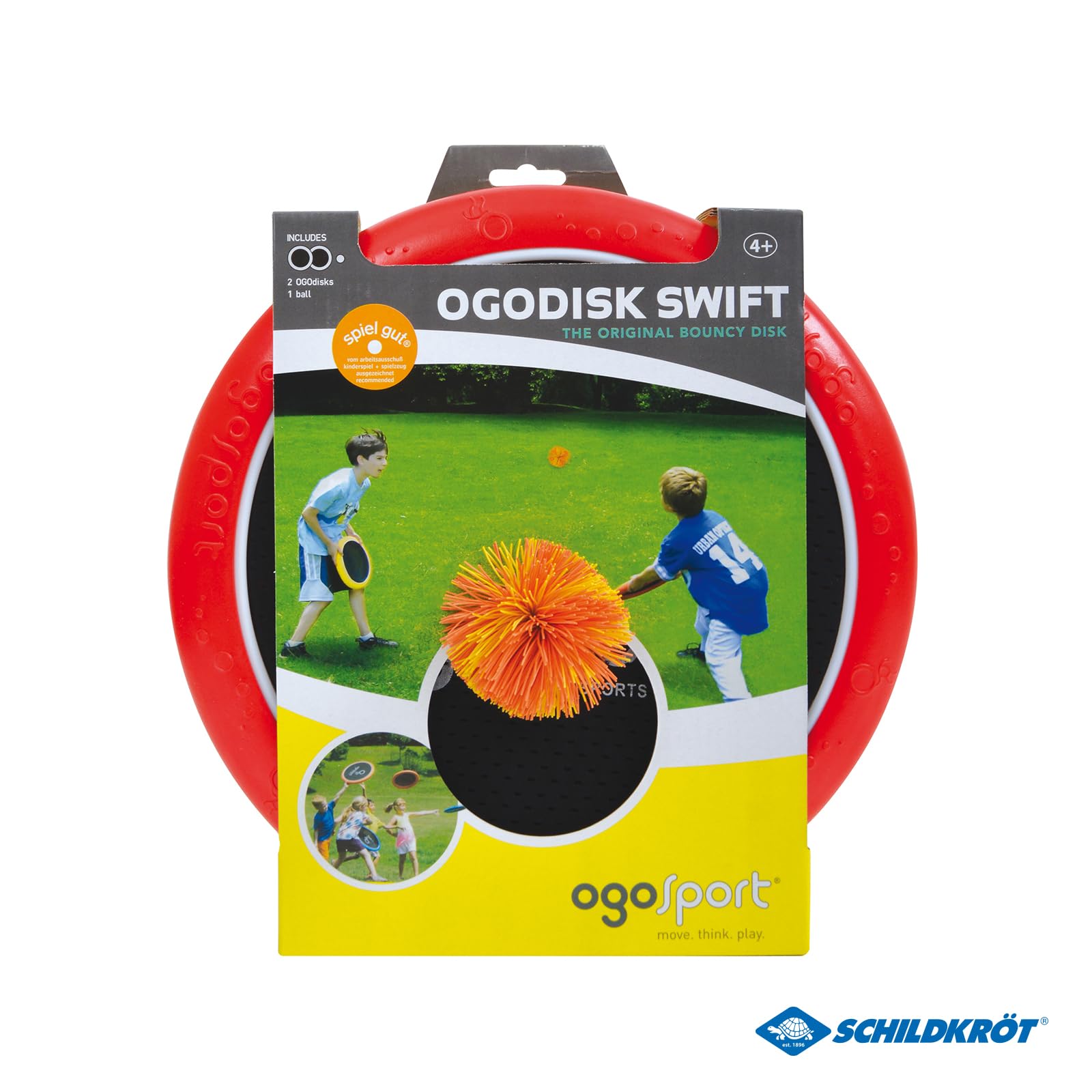 Schildkröt OGO Sport Set 2 Discos Ø29cm 1 Pelota