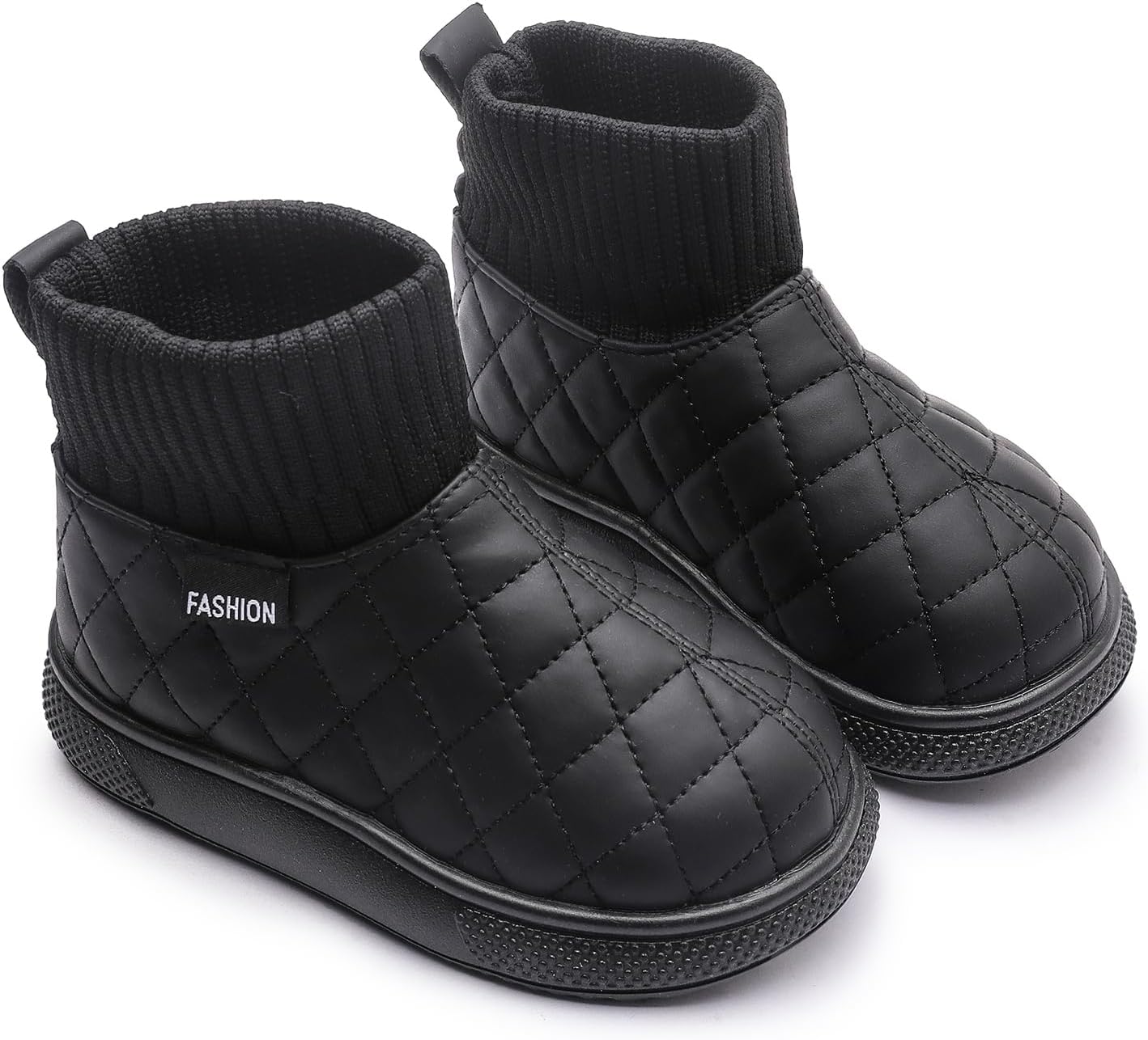 Kids Boots Boys Girls Bright Color Lace up Ankle Boots Side Zipper Boots - Image 3