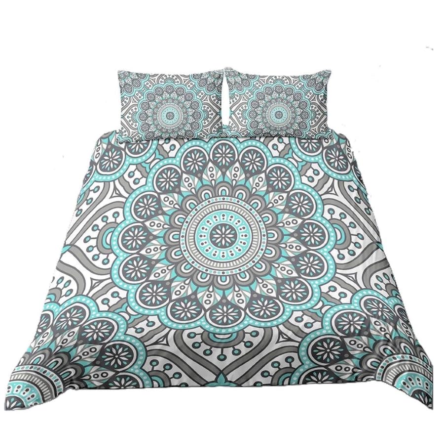 Housse de couette ethnique Mandala pour retrouver un sommeil serein et coloré