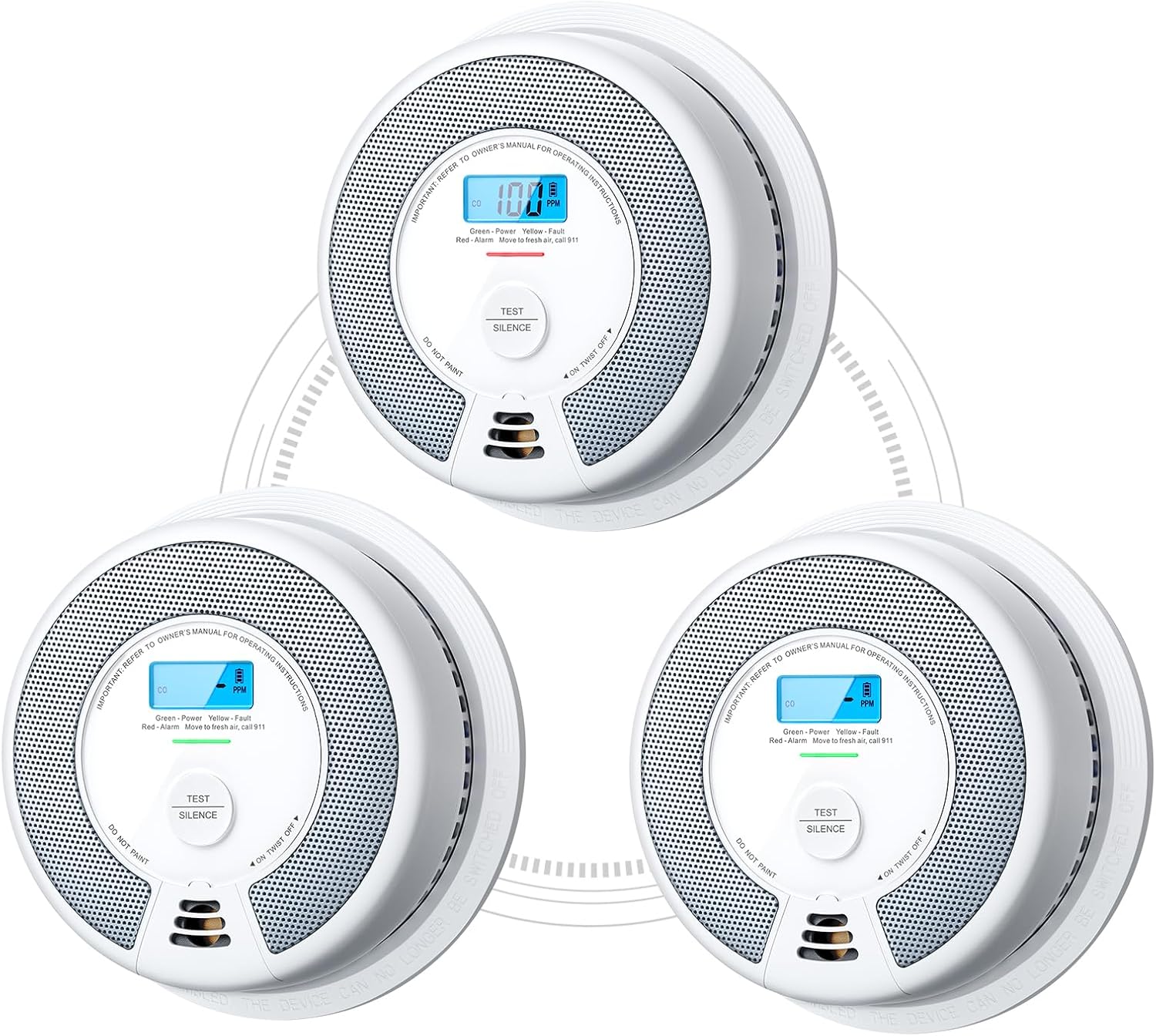 X-Sense Wireless Combination Smoke...