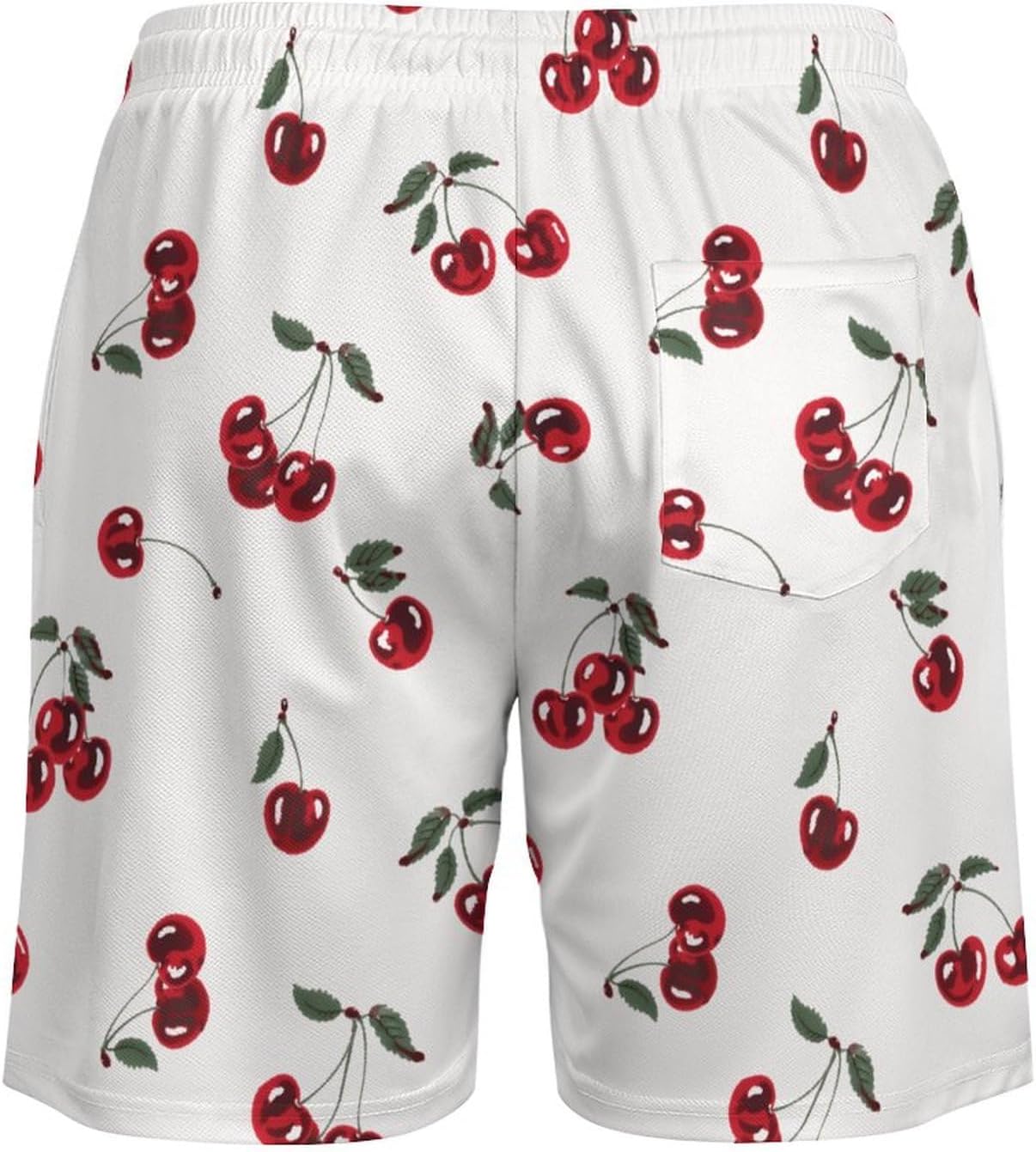 Men's Quick Dry Swim Trunks Solid Sports Board Shorts Swimsuit with Back Zipper Pockets
