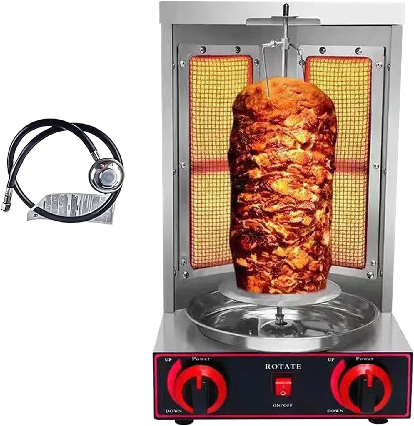 Shawarma Machine Doner Kebab Grill - Vertical Broiler for Commercial ...