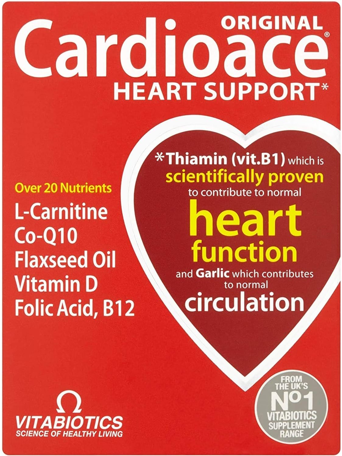 (2 Pack) - Vitabiotic - Cardioace | 30's | 2 PACK BUNDLE