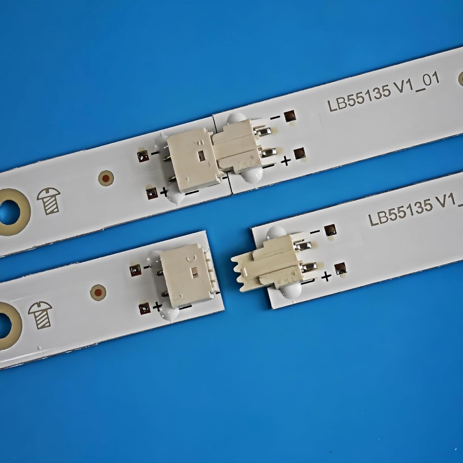 10 Pieces LED Backlight Strip for 55''TV NS-55DF710NA19 NS-55DF710NA21 NS-55F301NA22 TPT550U2-D072L D077L TPT550U1-QVN05U LBM550M0501-PJ-4 LBM550M0401-PK-5 E4SW5518RKU LB55135 V0_00 V1_01