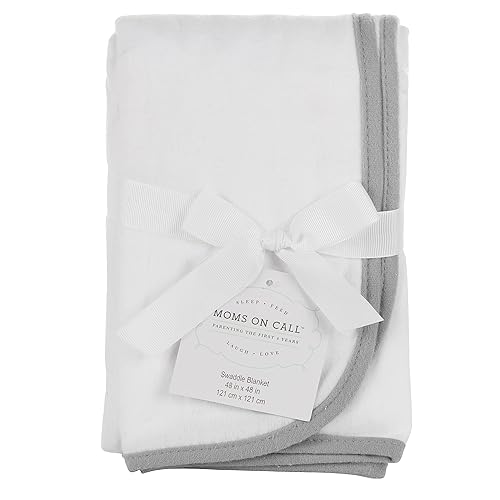 Baby & Newborn Swaddle Blanket  0-3 Months  Nursery Baby Gift  48 X 48 Inch  100% Cotton  English Rose