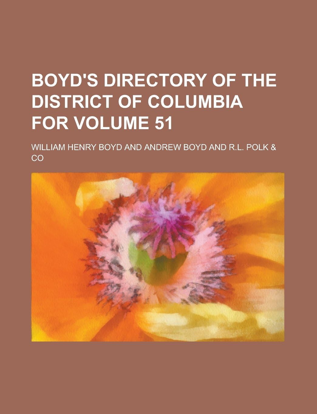 Boyd's Directory of the District of Columbia for Volume 51