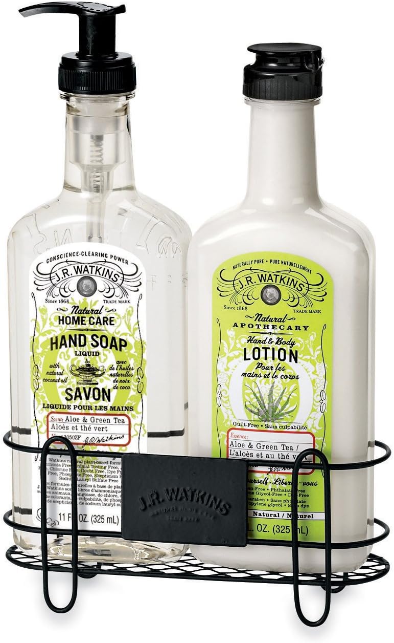 J.R. Watkins Sink Set with Caddy, Aloe & Green Tea, 1.75 pounds Package
