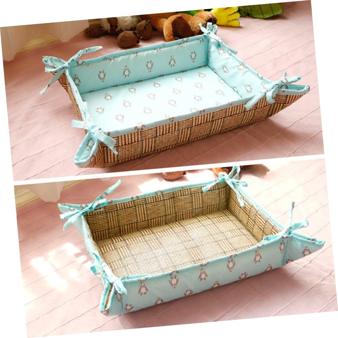 1pc Pet Rest Mat for Dogs and Cats Sleeping Mat and Cool Design Pet Berth for Home Use Non- Materials