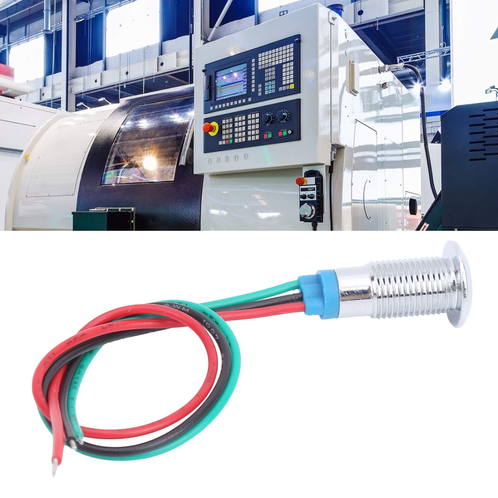 LED Rotondi Precablati 12mm - 4 Pezzi Impermeabili IP67 - Doppio Colore Rosso/Verde - 12-24V Per Auto E Industria - Foto 9