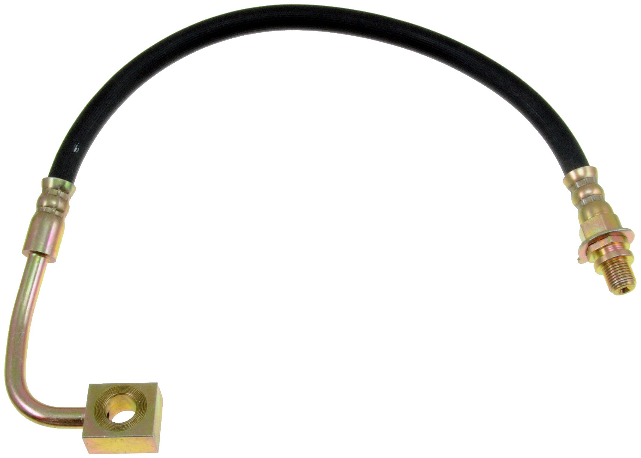 BRAKE HOSE - Brake Hydraulic Hose - Brake Hose - Brake Line - This automotive brake hydraulic hose was precision-engineered to match the fit, function and performance of the original brake hose on specific vehicles and positions to ensure safe, long-lasting durability as part of a complete brake repair. - Chrysler 2001-98, Dodge 2001-98 - Dorman H381052 Rear Driver Side Brake Hydraulic Hose Compatible with Select Chrysler/Dodge Models