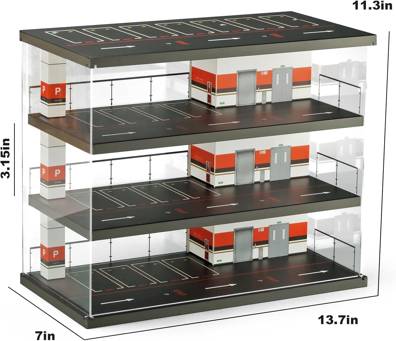 ☆ 1/64 Garage Item M Amazon.com: 1/64 Scale Diecast Car Diorama Garage Parking