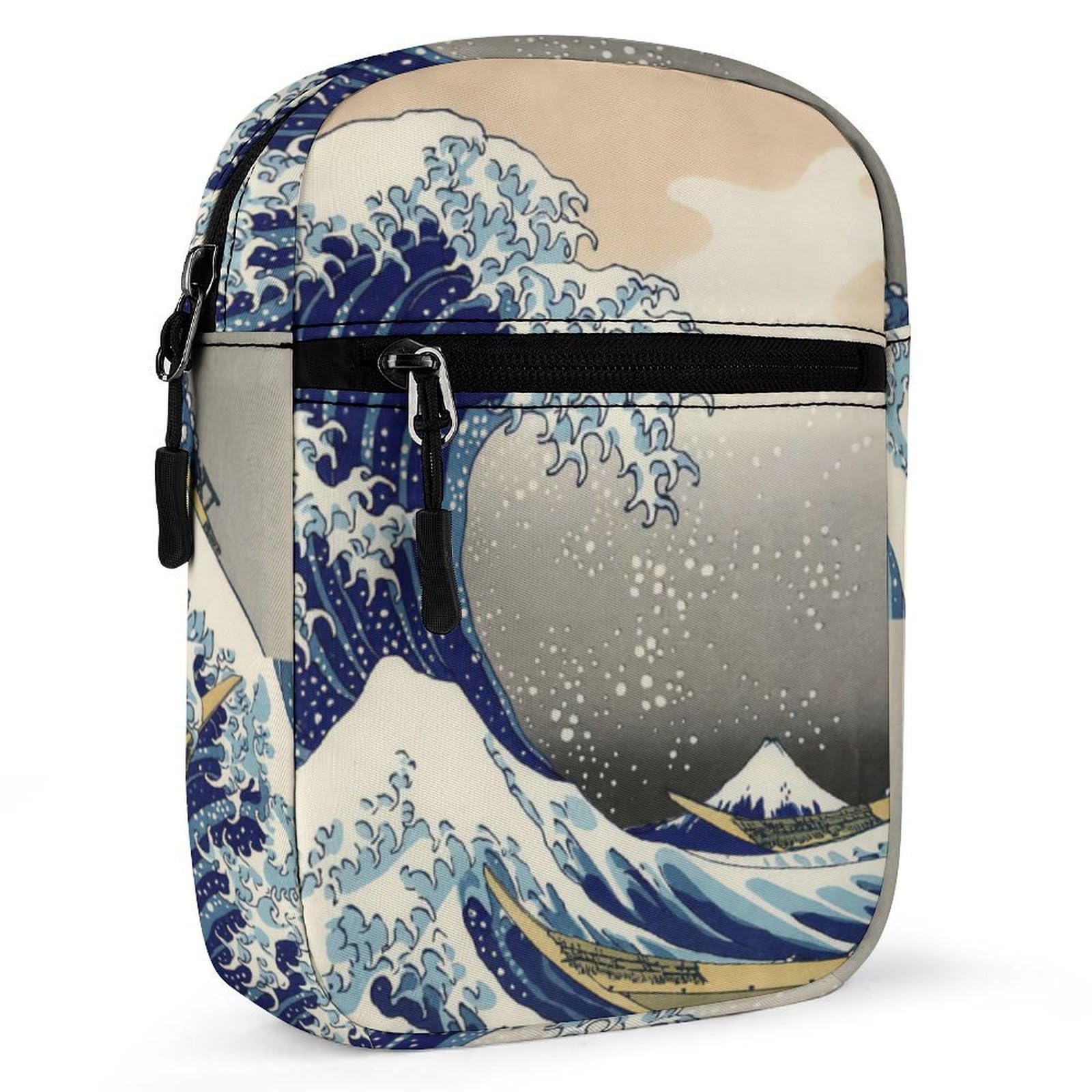 Amazon.co.jp: 葛飾北斎 富嶽三十六景 神奈川沖浪裏 ショルダーバッグ