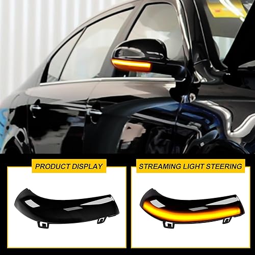 Miniatura 5 de doiplent luces LED de señal de giro para espejo lateral para VW Golf 5 EOS GTI Jetta MK5 Passat, lámparas secuenciales con lente de cubierta antihumo