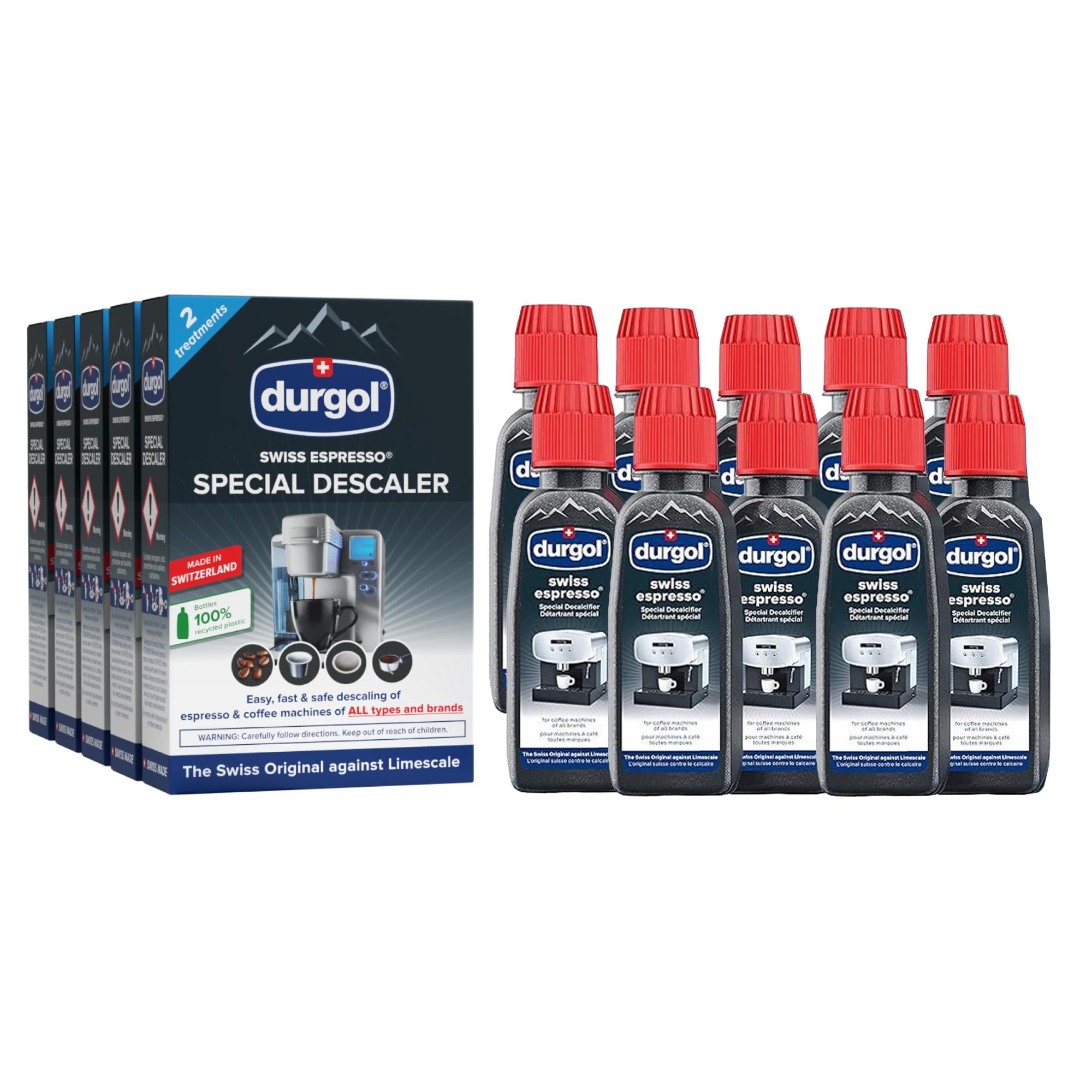 Swiss Espresso Decalcifier/Descaler for Espresso and