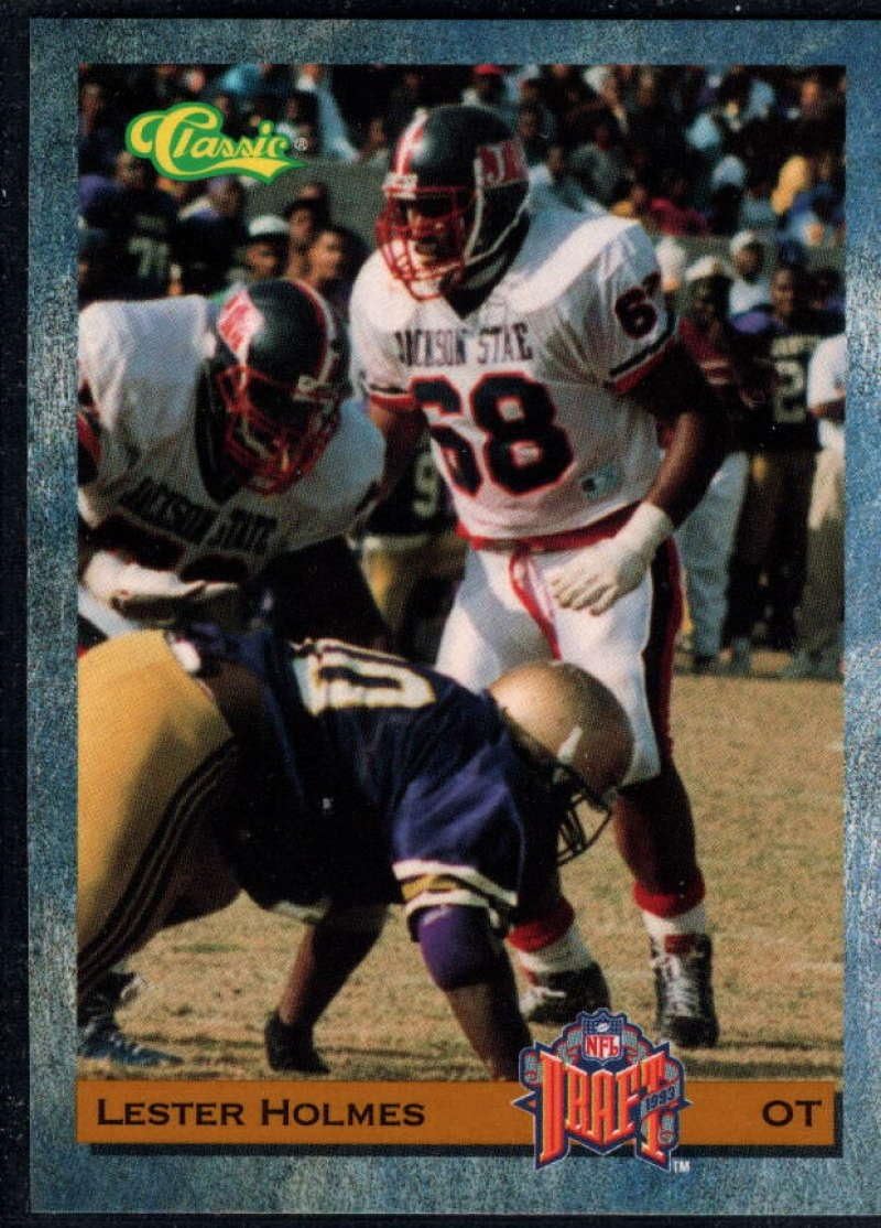 Football NFL 1993 Classic 16 Lester Holmes Eagles
