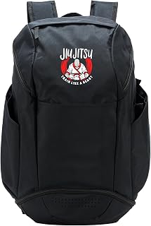 Funny MMA BJJ Train Like A Beast Brazilian Jiu Jitsu Sport Backpack
