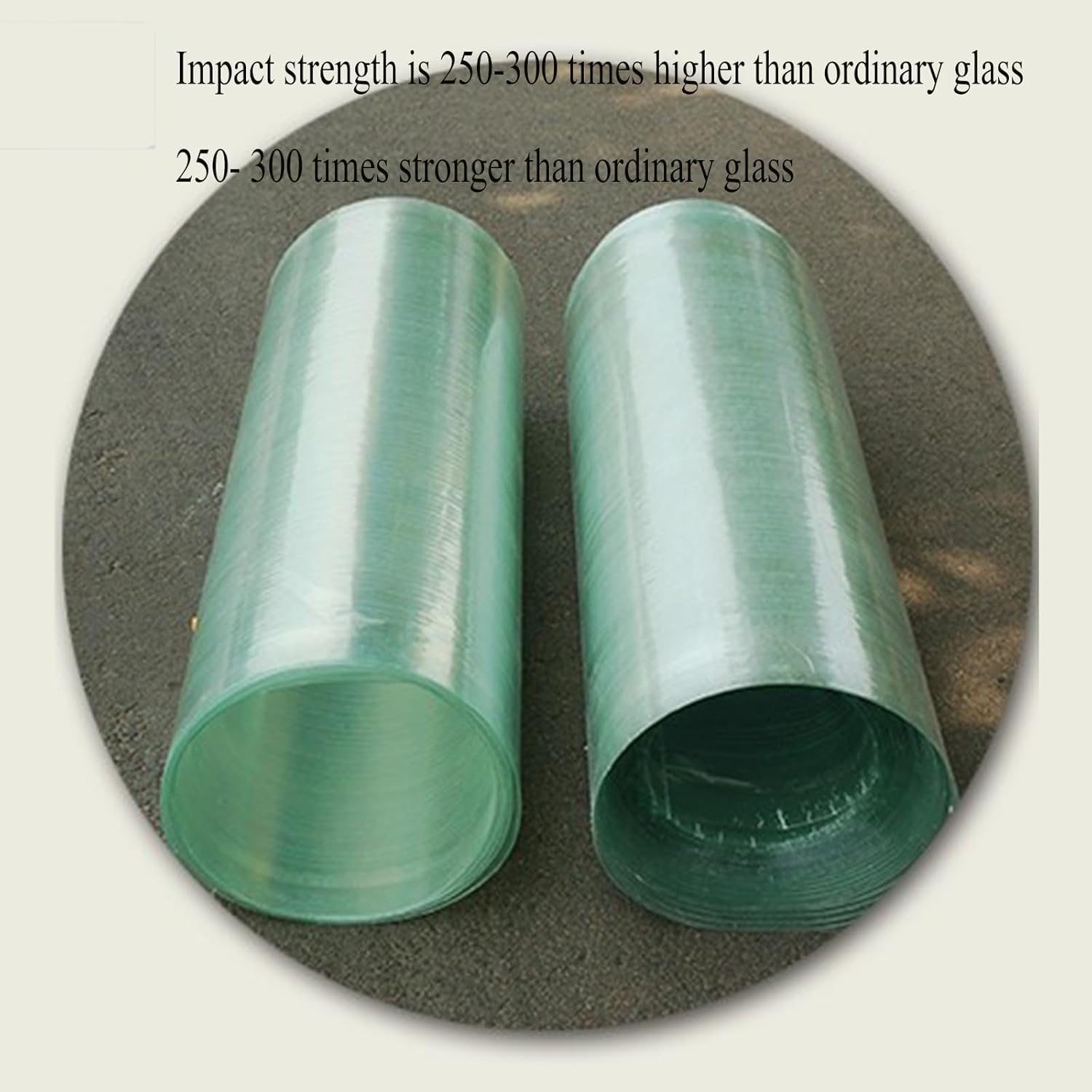 EMYJAY Polycarbonate Roofing Sheet, Greenhouse Clear Plastic Sheet Roofing Transparent Insulation Daylighting Panels Easy to Bend & Cut Rain (Color : Clear, Size : 1mx6m)