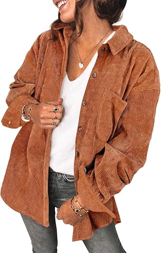 Saslax Women's Soft Shirt with Button-Down Collar (Pack of 1)