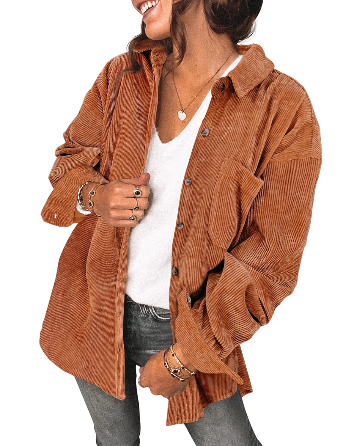 Saslax Women's Soft Shirt with Button-Down Collar (Pack of 1) - Review, Price and Buying Guide