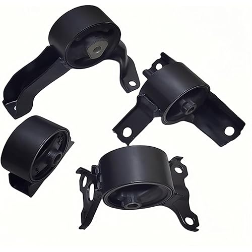 Engine Motor Mount Set for 2007 2008 2009 2010 2011 2012 2013 2014 2015 2016 2017Je-ep Compass & Patriot 2.0L 2.4L 2007 2008 2009 2010 2011 2012 Do-dge Caliber Replace A5415 A5416