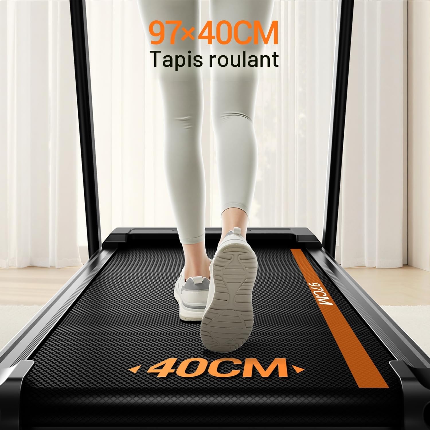 LONTEK Tapis Roulant Salvaspazio con Inclinazione 15%, Tapis Roulant Elettrico 12KM/H, Tapis roulant Pieghevole da Casa con Motore da 3.0 HP e Display LED, Carico Massimo 136KG