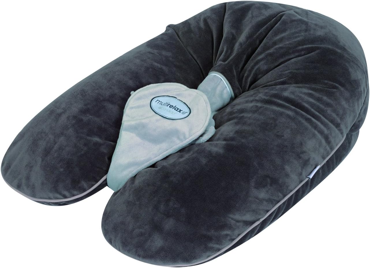 Candide Baby Multirelax 3-in-1 Maternity Cushion Pillow, Charcoal Grey