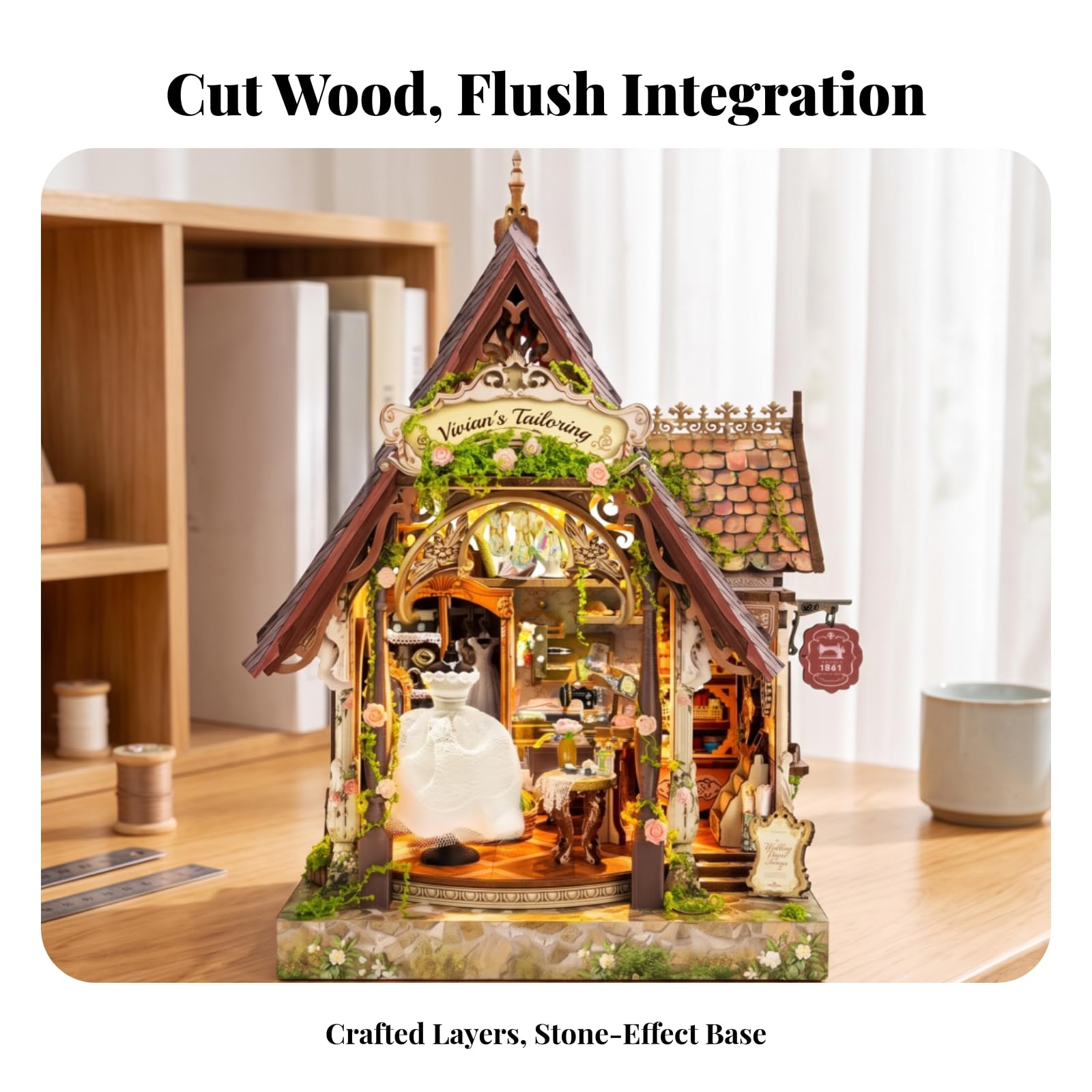 Maqueta Madera para Montar 3D