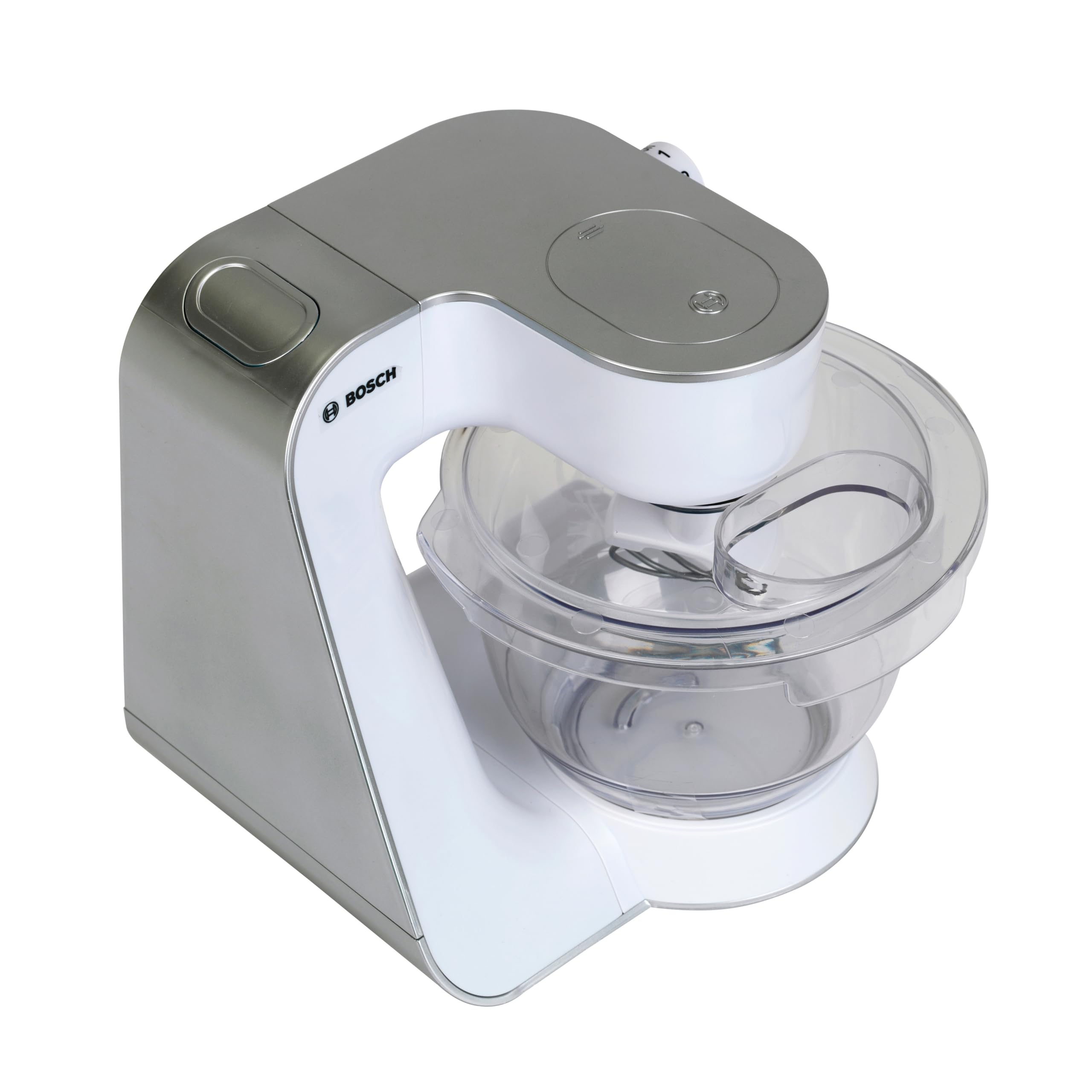 Theo Klein 9234 Bosch Küchenmaschine I Batteriebetriebene Küchenmaschine mit 2 Geschwindigkeitsstufen I Maße: 20 cm x 22 cm x 20 cm I Spielzeug für Kinder ab 3 Jahren